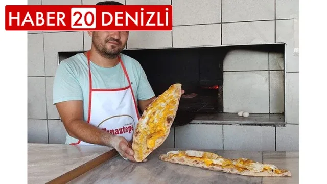 400 yıldır hazırlanan pideler 8 saatte tükeniyor