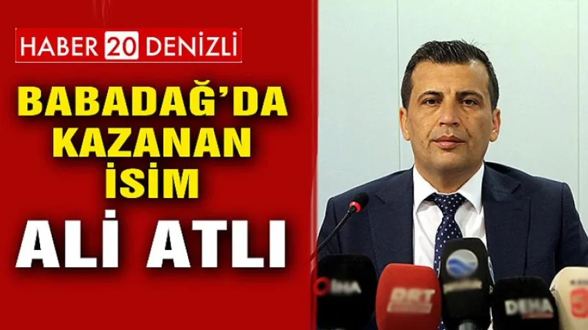 Babadağ'da Kazanan İsim Ali Atlı Oldu