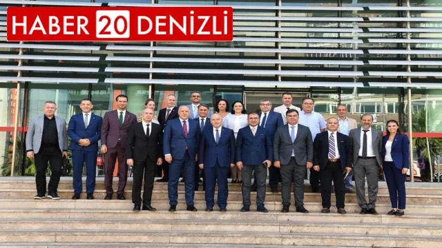 Kosova Cumhuriyeti Bölgesel Kalkınma Bakanı Damka ile Vali Coşkun bir araya geldi