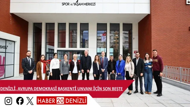 Denizli, Avrupa Demokrasi Başkenti unvanı için son beşte