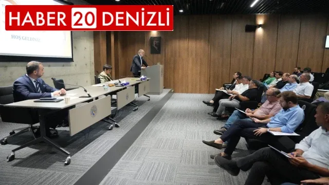 Denizli Sanayi Odası Meslek Komiteleri Ortak Toplantısı M. Feridun Alpat Konferans Salonunda Gerçekleştirildi