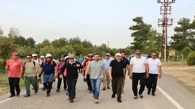 Geleneksel Kızılcabölük yürüyüşü 25. kez gerçekleşti