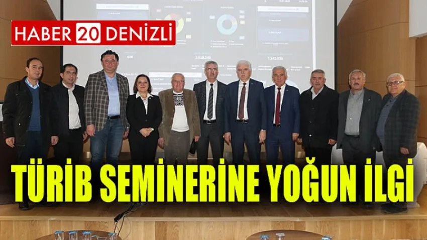 TÜRİB Seminerine Yoğun İlgi