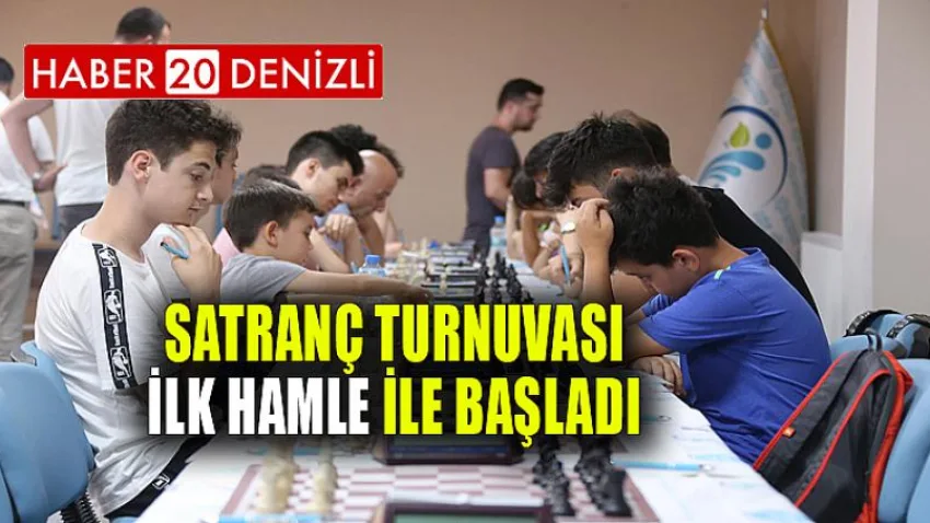 Satranç Turnuvası İlk Hamle ile Başladı