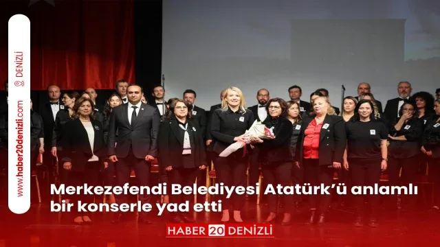 Merkezefendi Belediyesi Atatürk’ü anlamlı bir konserle yad etti