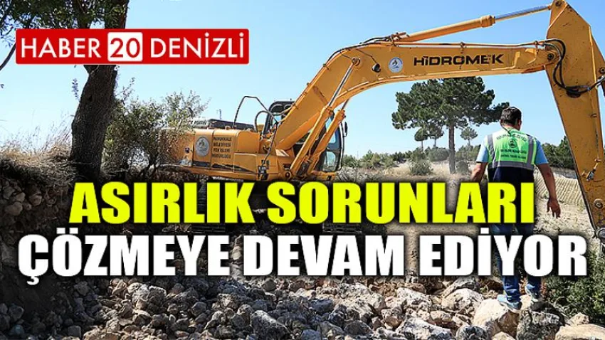 Pamukkale Belediyesi, Asırlık Sorunları Çözmeye Devam Ediyor