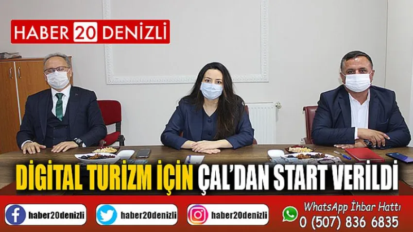 Digital Turizm için Çal’dan Start Verildi