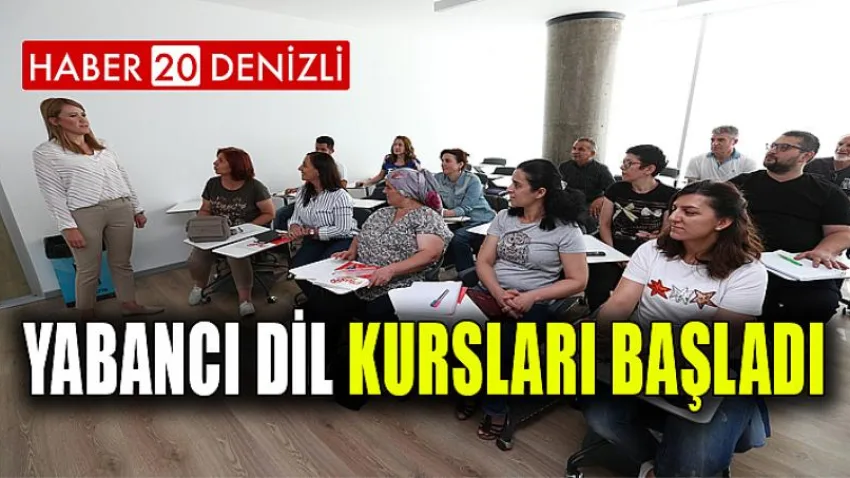 Yabancı Dil Kursları Başladı