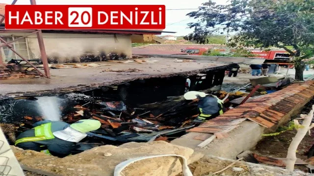 Depo yangında kullanılamaz hale geldi