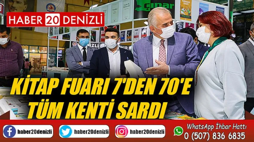 Kitap Fuarı 7'den 70'e tüm kenti sardı