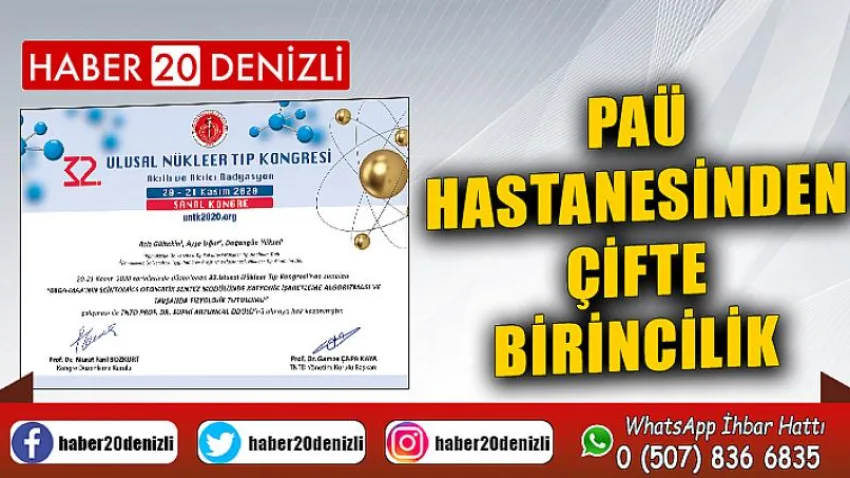 PAÜ Hastanesinden Çifte Birincilik