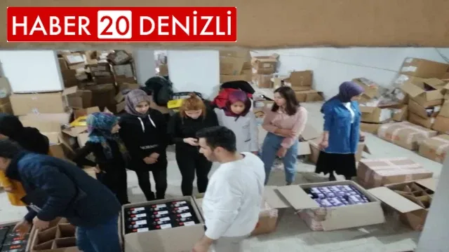 500 gönüllüsüyle ilk günden bu yana deprem bölgesinde