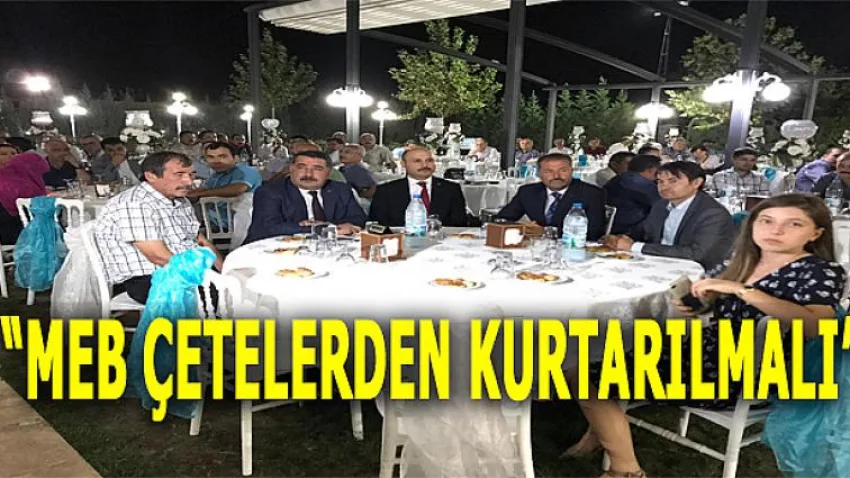 MEB Çetelerden Kurtarılmalı