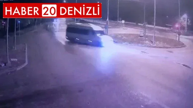 Denizlispor kafilesinin kaza anı kamerada