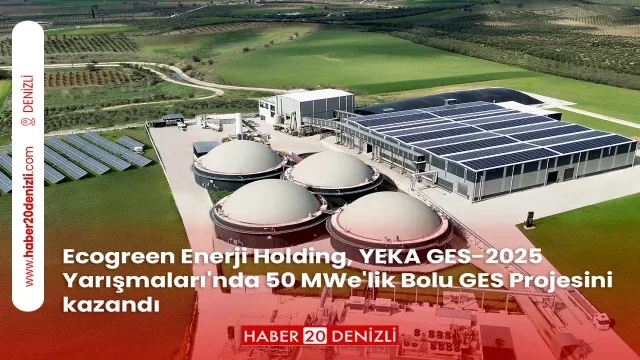 Ecogreen Enerji Holding, YEKA GES-2025 Yarışmaları'nda 50 MWe'lik Bolu GES Projesini kazandı