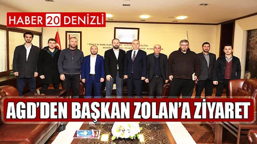 Agd’den Başkan Osman Zolan’a Ziyaret