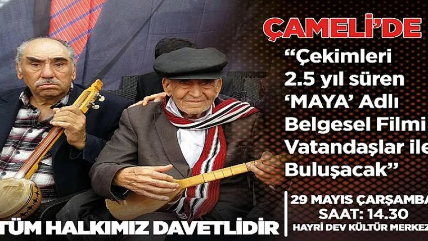 Çameli’nin Yöresel Sanatçılarının Belgesel Filmi