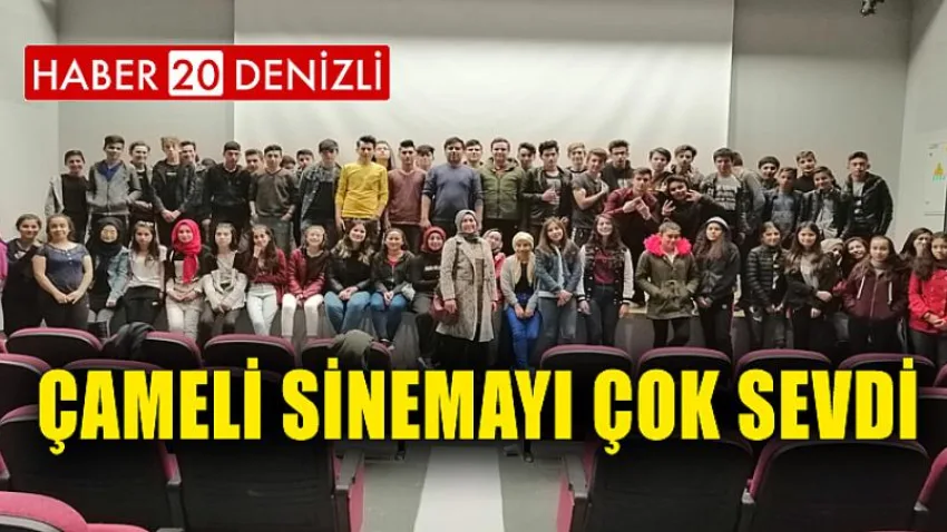 Çameli sinemayı çok sevdi