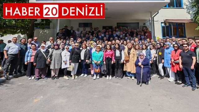 Mazbatasını alan AK Partili Şahin Tin saha çalışmalarına ara vermeden devam etti