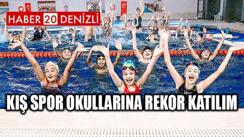 Kış Spor Okullarına rekor katılım