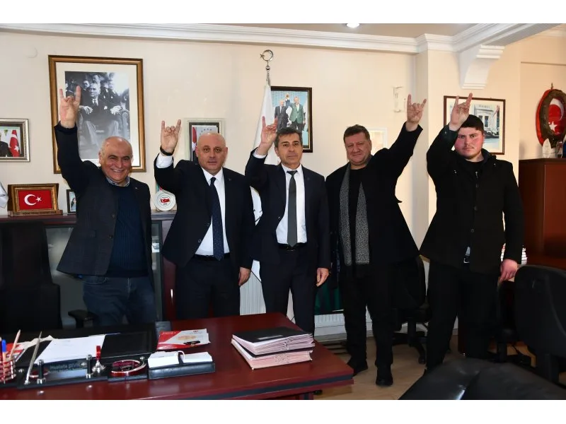 MHP A. Adayı Geryüz, Başkan Şevik’i ziyaret etti