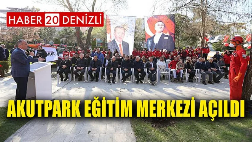 Pamukkale Belediyesi Akutpark Eğitim Merkezi Açıldı