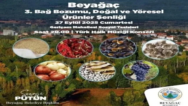 Beyağaç Yöresel Ürünler Festivali için geri sayım başladı