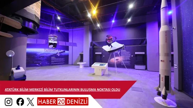 Atatürk Bilim Merkezi Bilim Tutkunlarının Buluşma Noktası Oldu
