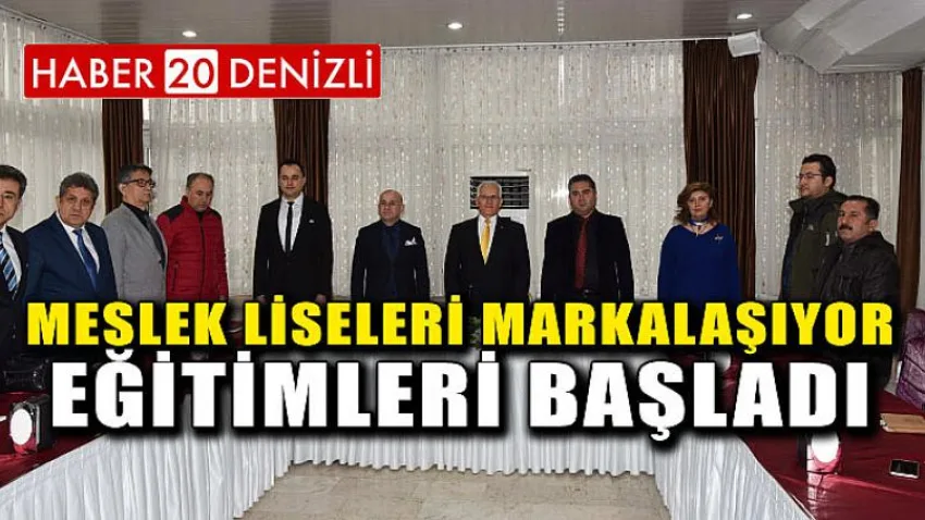 Meslek Liseleri Markalaşıyor Eğitimleri Başladı