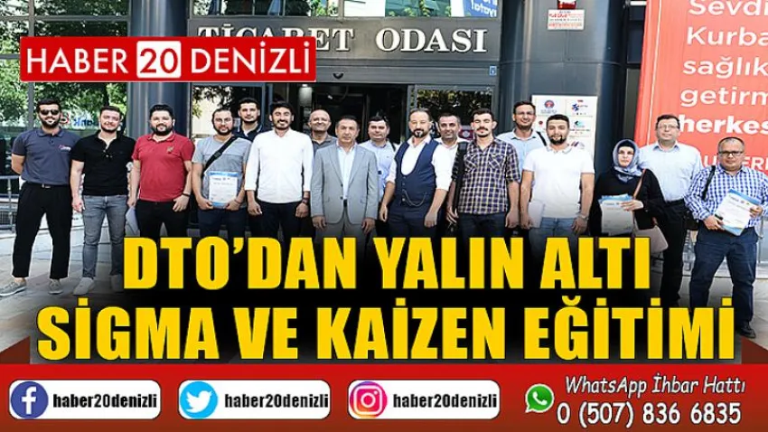 DTO’dan Yalın Altı Sigma ve Kaizen Eğitimi