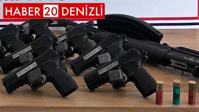 Silah kaçakçılığı operasyonunda 5 tutuklama