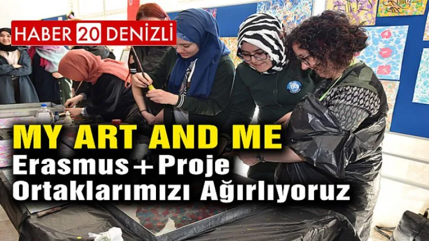 “My Art and Me” Erasmus+ Proje Ortaklarımızı Ağırlıyoruz