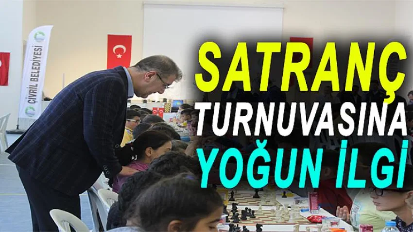 Satranç Turnuvasına Yoğun İlgi