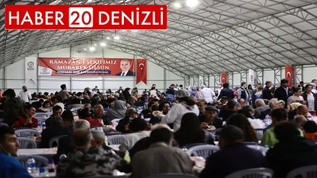 Denizlililer mahalle iftarlarında kenetlenecek