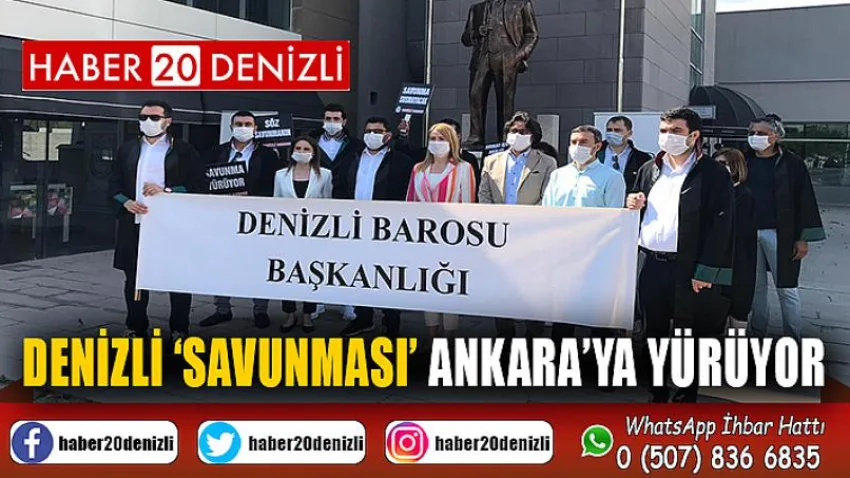 Denizli ‘Savunması’ Ankara’ya yürüyor