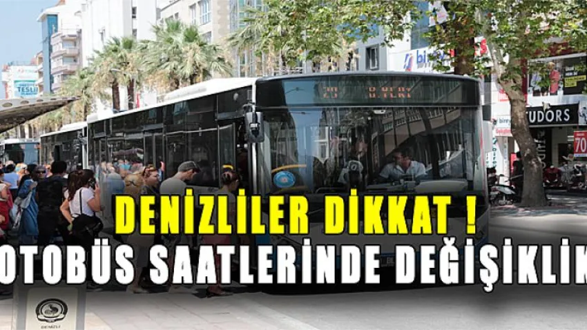 Denizlililer Dikkat !