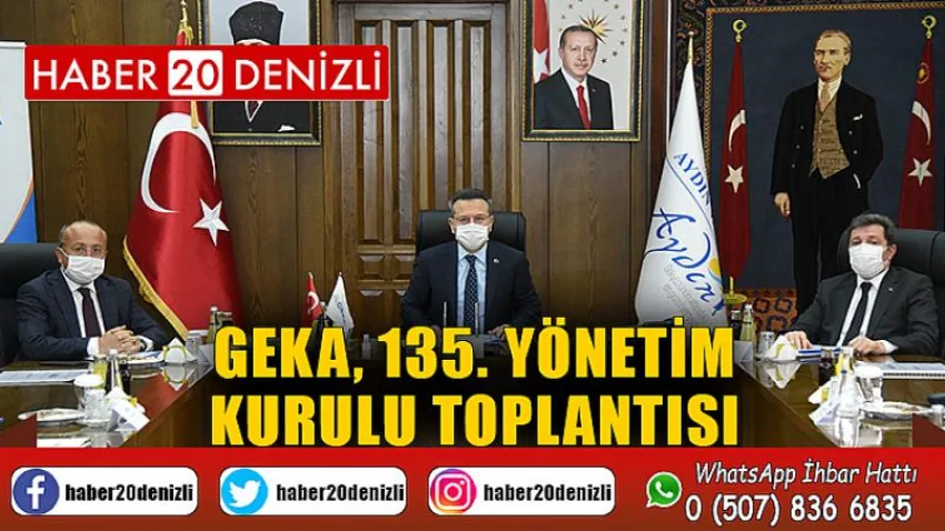 Geka, 135. Yönetim Kurulu Toplantısı