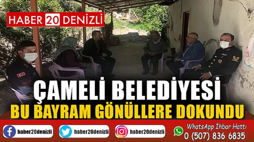 Çameli Belediyesi bu bayram gönüllere dokundu