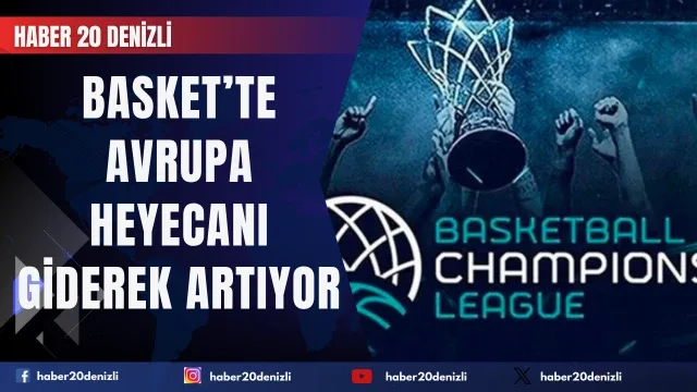 Merkezefendi’de Basket’te Avrupa heyecanı giderek artıyor