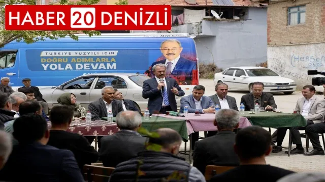 AK Partili Şahin Tin, Acıpayam'da devam eden projeleri yerinde inceledi, yeni müjdeler verdi