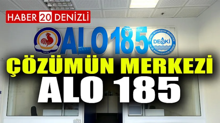 Çözümün merkezi ALO 185