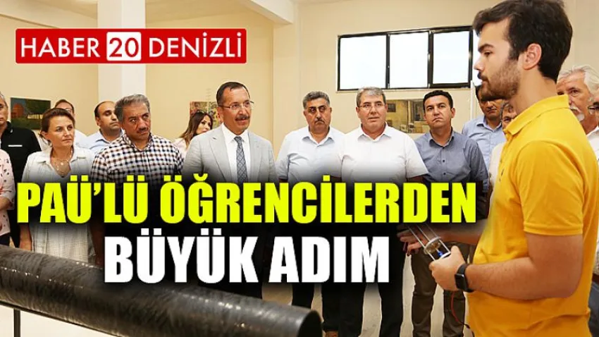 PAÜ’lü Öğrencilerden Büyük Adım