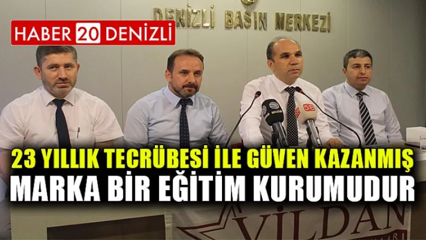 ‘’23 Yıllık Tecrübesi ile Güven Kazanmış Marka Bir Eğitim Kurumudur’’