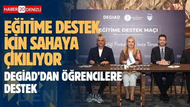 Merkezefendi Belediyesi ve DEGİAD’dan öğrencilere destek…
