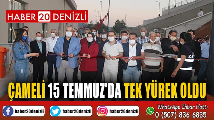 Çameli 15 Temmuz'da Tek Yürek Oldu