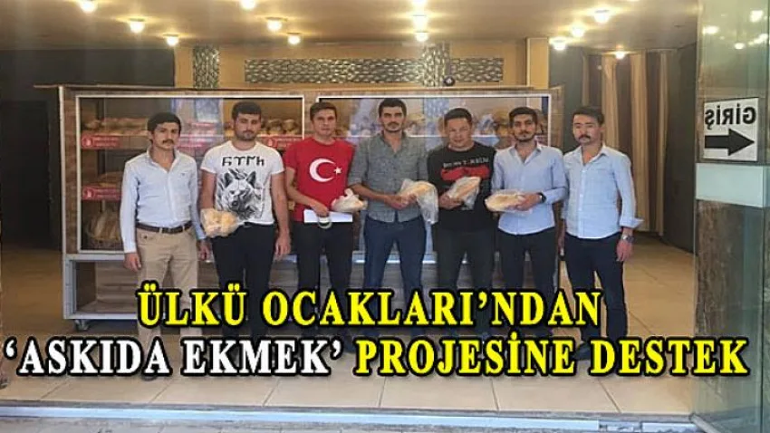 Askıda Ekmek' Projesine Destek