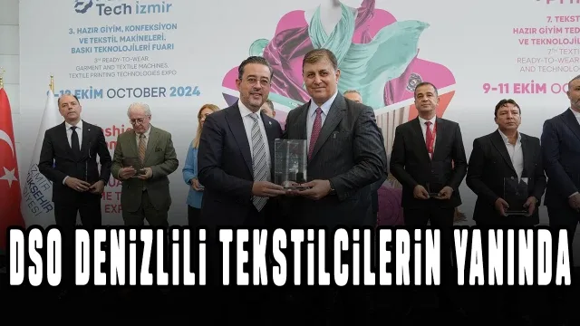 Başkan Kasapoğlu, Denizlili tekstilcileri fuarda yalnız bırakmadı