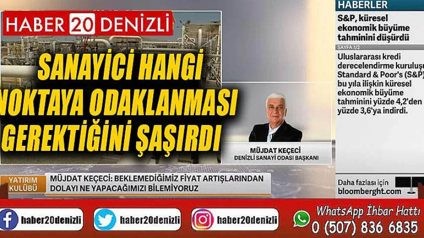 Sanayici Hangi Noktaya Odaklanması Gerektiğini Şaşırdı