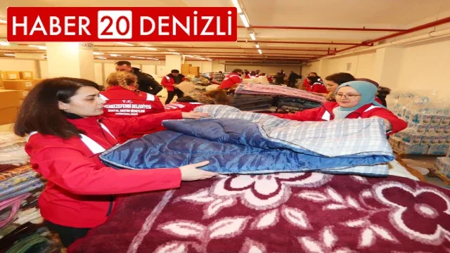 Merkezefendi’nin İlk Konvoyu Afetzedeler için Yola Çıktı
