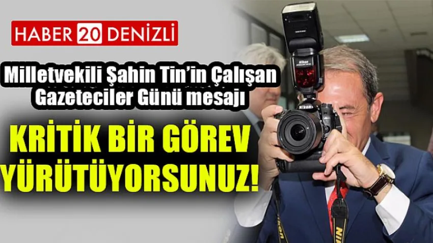 Kritik Bir Görev Yürütüyorsunuz!